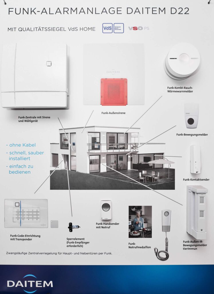 Daitem Alarmanlage Sicherheitstechnik Schmidt Berlin
